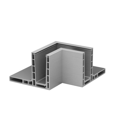 Q-railing EASY GLASS PRIME F Top Mount Profile corner MOD 8421