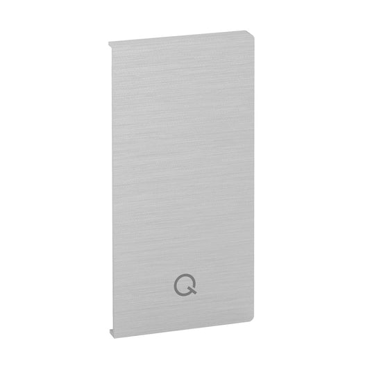 Q-railing EASY GLASS PRIME Fascia Profilio aklė MOD 8432 kairė pusė, aliuminis, be paviršiaus apdirbimo, profiliui be dangtelio