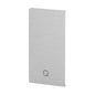 Q-railing EASY GLASS PRIME Fascia Profilio aklė MOD 8432 dešinė pusė, aliuminis, be paviršiaus apdirbimo, profiliui be dangtelio