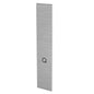 Q-railing EASY GLASS PRIME Y Fascia Profilio aklė laiptams MOD 8443 profiliui su dangteliu, kairė pusė, anod. aliuminis, ner. plieno išvaizda (brushed, anodised)