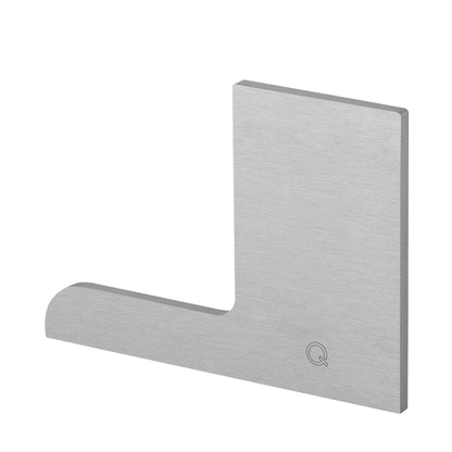 Q-railing EASY GLASS MAX F Top Mount profilio aklė MOD 8522 kairė pusė, ner. plieno išvaizda (brushed, anodised)