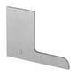 Q-railing EASY GLASS MAX F Top Mount profilio aklė MOD 8522 dešinė pusė, ner. plieno išvaizda (brushed, anodised)