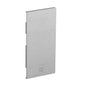 Q-railing EASY GLASS MAX Fascia Mount profilio aklė MOD 8532 kairė pusė, ner. plieno išvaizda (brushed, anodised)