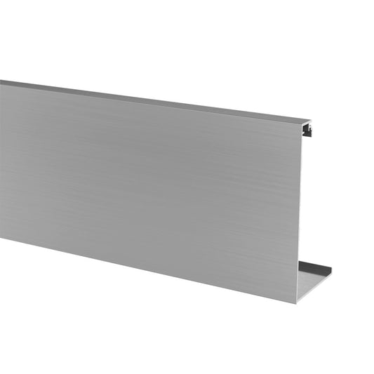 Q-railing EASY GLASS STRONG Fascia Mount profilio dangtelis MOD 8634 ilgis: 5000 mm, aliuminis, be paviršiaus apdirbimo