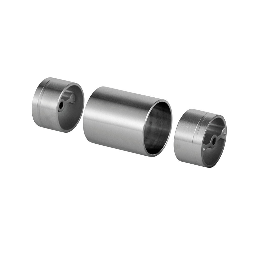 Q-railing jungtis mediniam porankiui Ø42 mm MOD 0793 ner. plienas AISI 304, šlifuotas pav.