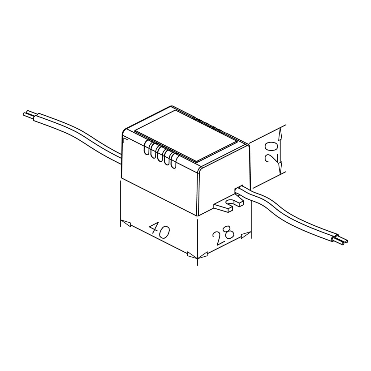 G-fittings LED transformer mini Piera