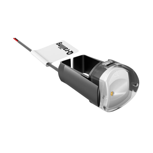 Q-railing LED taškinis šviestuvas 12V Ø25 mm MOD 0051 Ø48,3x2 mm, IP66, 3000K