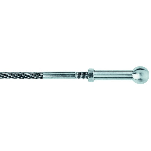 Carl Stahl Ball head with external thread, hammered 190