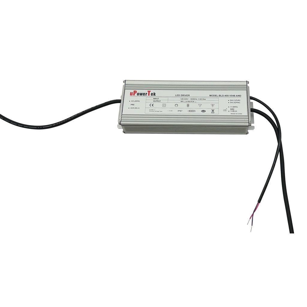 Q-railing transformatorius Linear Light 48V MOD 0017 400W, IP67, DALI, dimeriuojamas