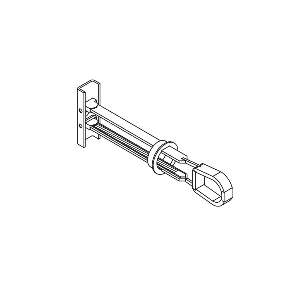 Q-railing perveržiamas tvirtinimas M8 cinkuotas QS-570 MOD 0843