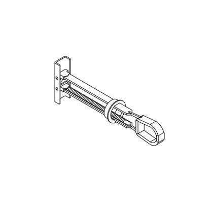 Q-railing perveržiamas tvirtinimas M8 cinkuotas QS-570 MOD 0843