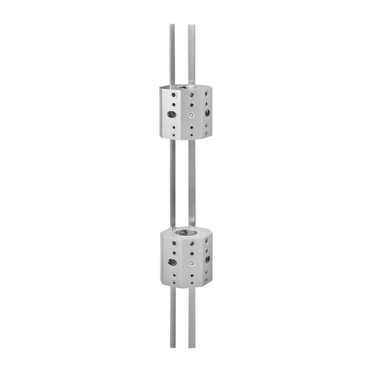 Q-railing gręžimo šablonas 2 vnt. kintamo ilgio M5 M6 M8 M10 MOD 1021 Ø42.4 mm