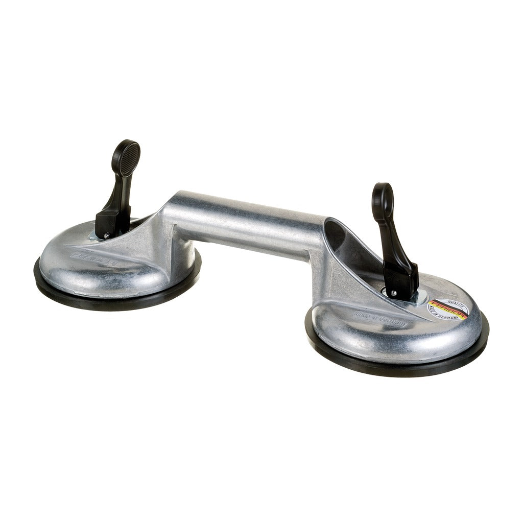 Q-railing stiklo vakuuminis laikiklis 2 siurbtukai, keliamoji galia 60 kg MOD 1060