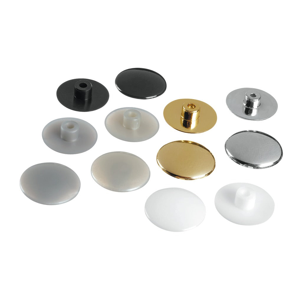 Q-railing pastikiniai dangteliai varžtui MOD 5010 chromuotas, laikikliams 2800