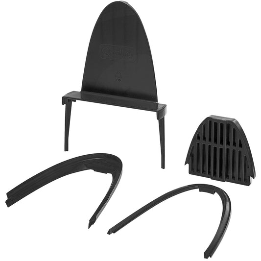 Q-railing EASY GLASS BASE apatinio stiklo laikiklio MOD 6400 tarpinės stiklas: 15 mm