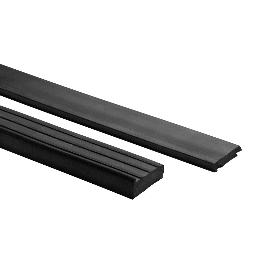 Q-railing Prancūziško balkono profilių View tarpinės MOD 6831 ilgis: 5000 mm, 13.52 mm stiklas