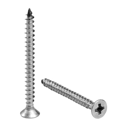 Q-railing kryžminis įleidžiamos galvutės medvaržtis A2-70, 3.5 x 40 mm MOD 0211