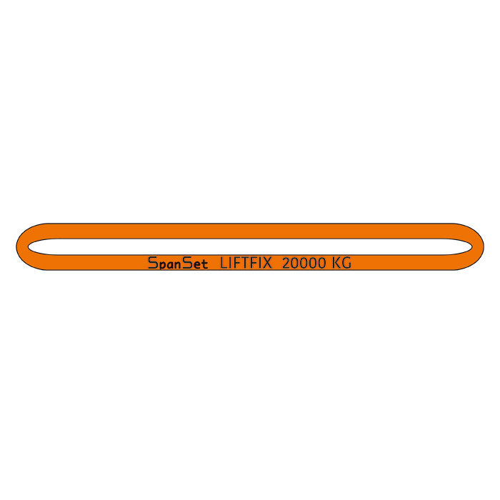 Liftfix Round Sling Liftfix 500kg 0,75m - WLL 500,00 kg, DIN EN 1492-2, Liftfix