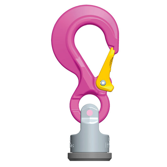 VIP Load-Ring w. Hook 630kg WPP-S Fillet weld 4 - WLL 630,00 kg, DIN EN 1677-1, WPP-S