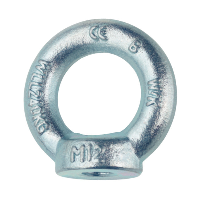 Carl Stahl Eye Nut 70kg M8 Steel - WLL 140,00 kg, DIN 582