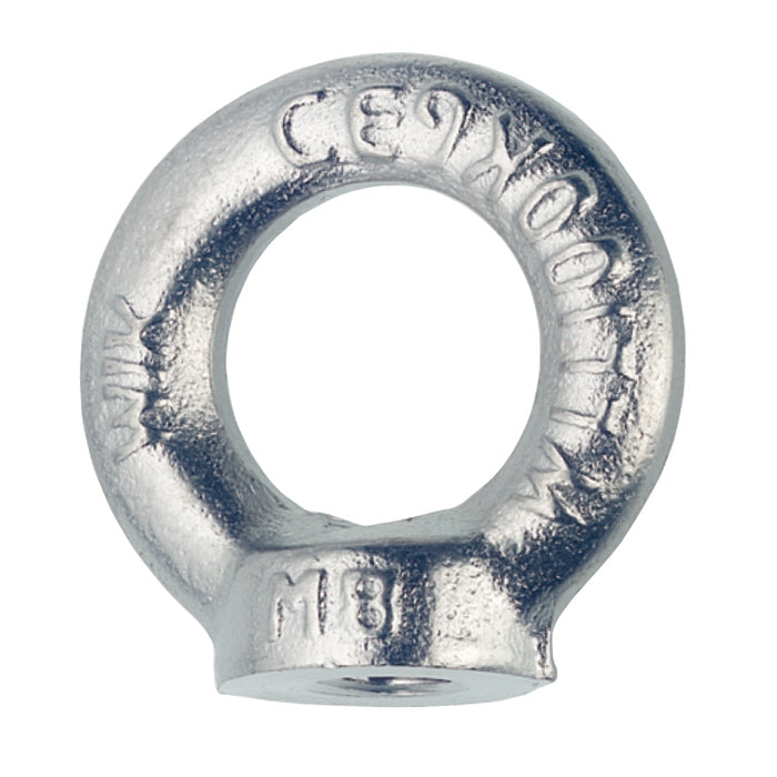 Carl Stahl Eye Nut 115kg M10 Steel - WLL 230,00 kg, DIN 582