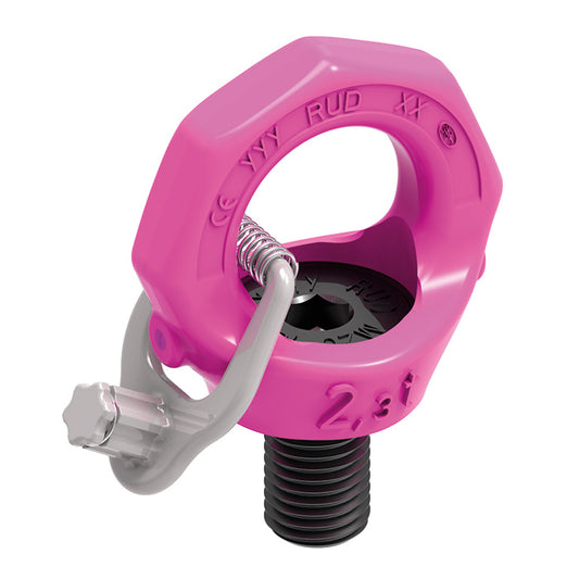 VIP Eye Bolt 100kg VRS-F M6x9mm Steel - WLL 100,00 kg, DIN EN 1677-1, VRS-F
