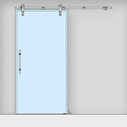 G-fittings PREMIUM Sliding door with lift protection Bertie