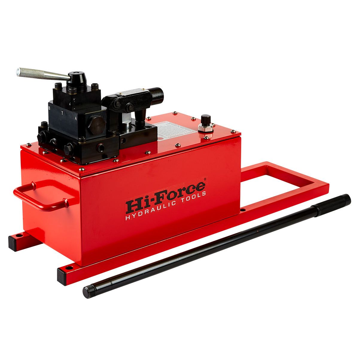 Hi-Force HP232D 700 bar 2-step hand pump with 4-way valve
