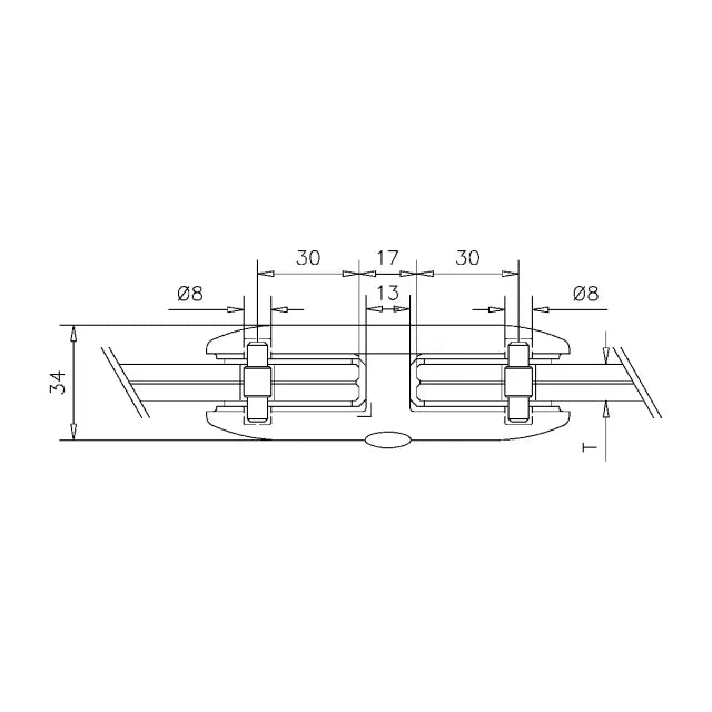 G-fittings Glass connector Emanuelle