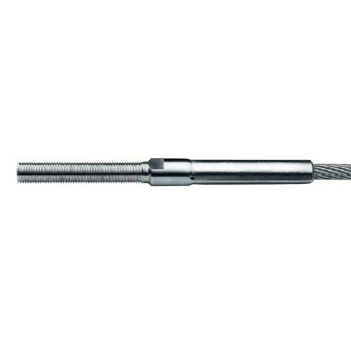 Carl Stahl I-SYS stainless steel Carl Stahl External thread, roll swaged, RH thread M10x45