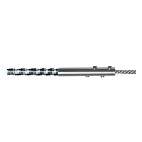 Carl Stahl I-SYS stainless steel Carl Stahl Easy Grip external thread, M6x60, rope Ø 2 - 4 mm