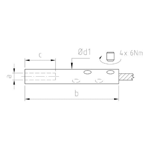 Carl Stahl Easy Grip internal thread 760