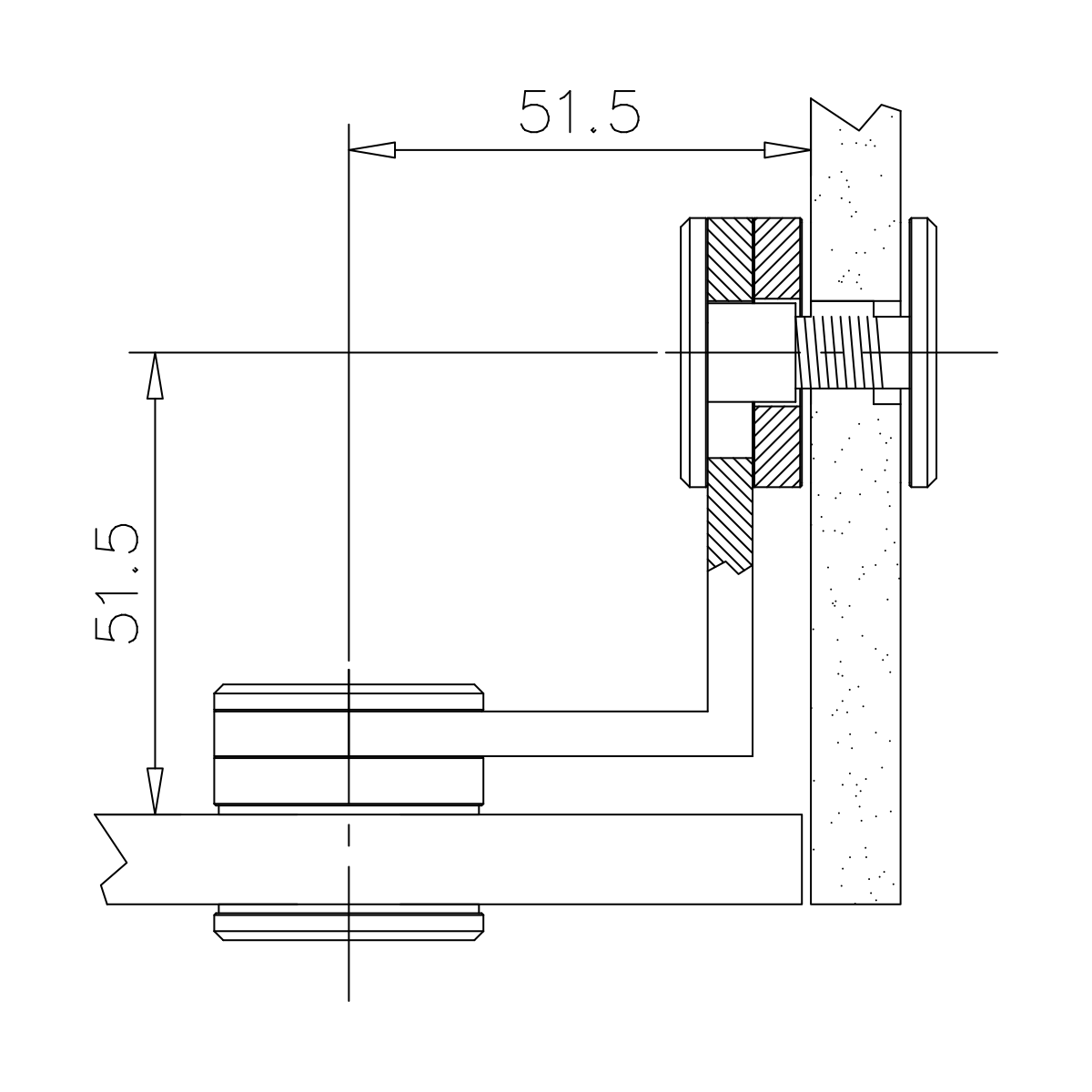 stiklo laikikliai