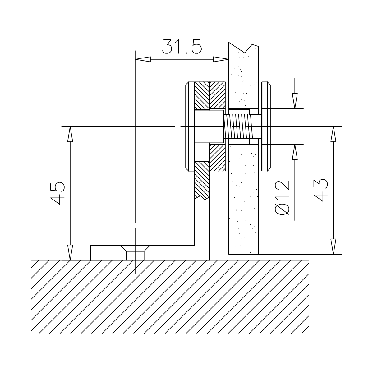 stiklo laikikliai