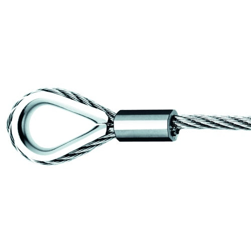 Carl Stahl Loop swaged, with thimble 804