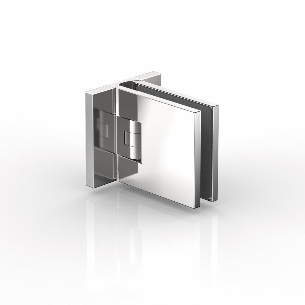 Pauli + Sohn hinges glass - wall 90°, FLAMEA+ 8134