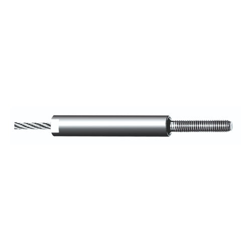 Carl Stahl I-SYS stainless steel Carl Stahl External thread, swivel swaged, RH thread M6x30