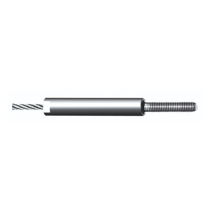 Carl Stahl I-SYS stainless steel Carl Stahl External thread, swivel swaged, RH thread M6x30