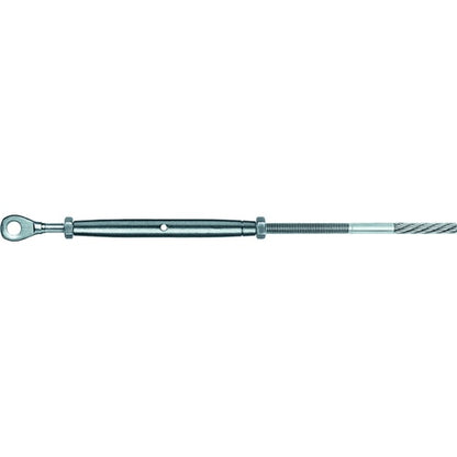 Carl Stahl Turnbuckle with eye, hammered 889