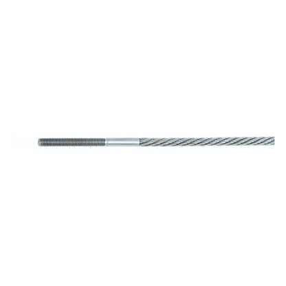 Carl Stahl I-SYS stainless steel Carl Stahl External thread F50 hammered, RH thread M4x30