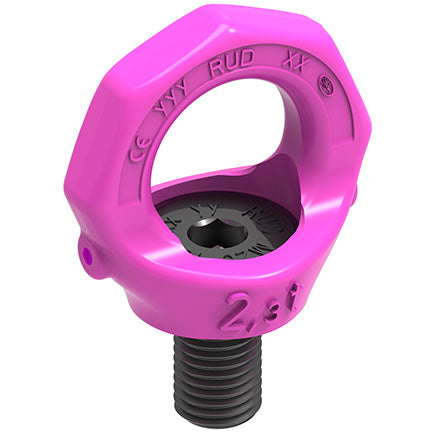 VIP Eye Bolt 100kg VRS M 6x9mm Steel - WLL 100,00 kg, DIN EN 1677-1, VRS