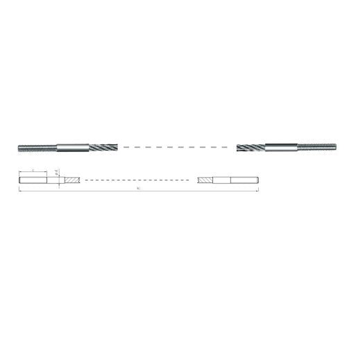 Carl Stahl I-SYS Stainless steel wire rope assembly IK120