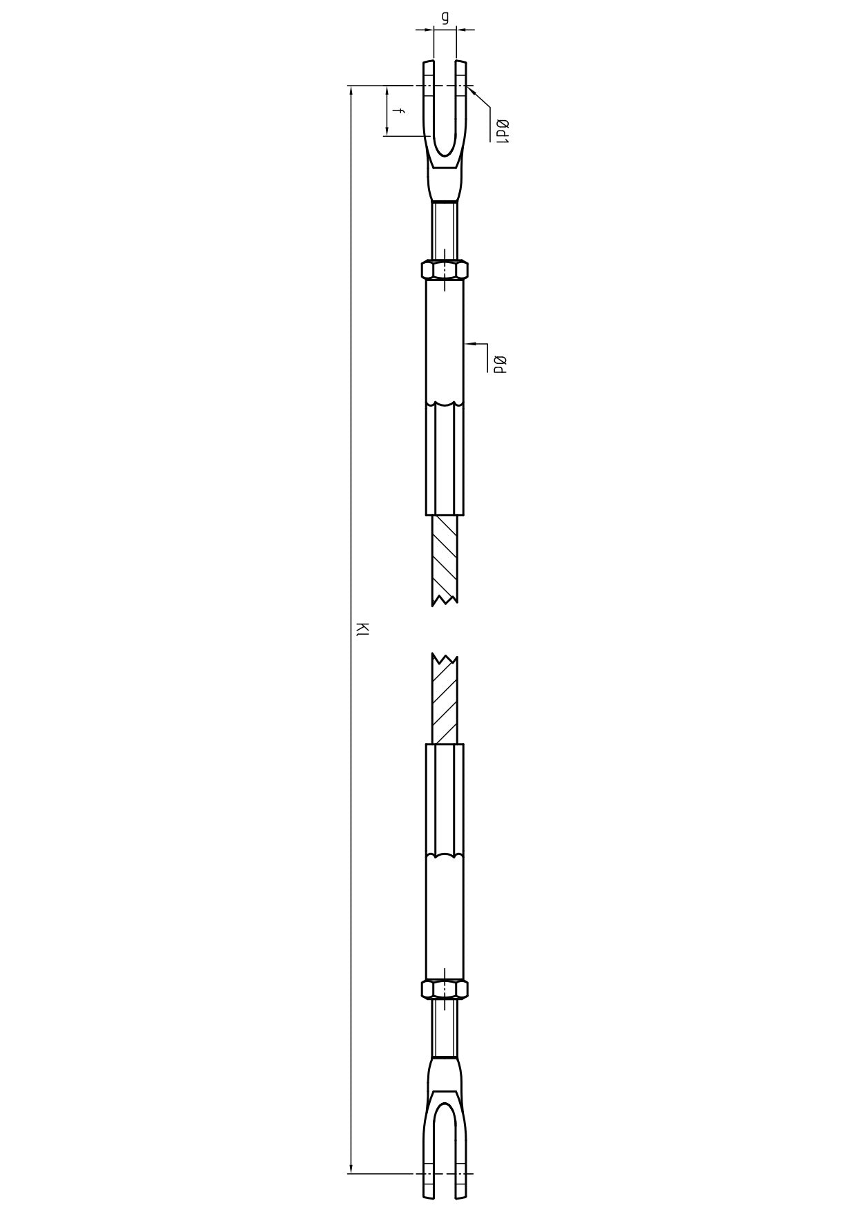Carl Stahl I-SYS Stainless steel wire rope assembly IK305