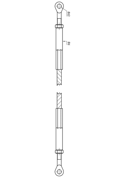 Carl Stahl I-SYS Stainless steel wire rope IK400