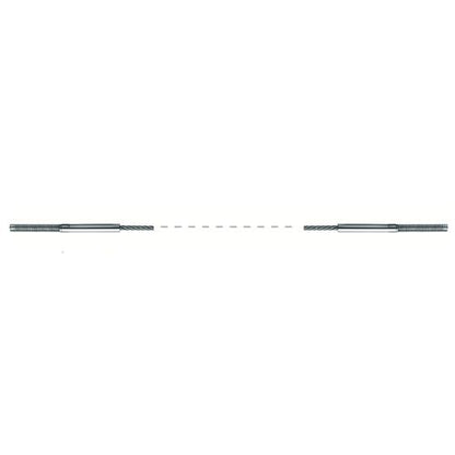 Carl Stahl I-SYS stainless steel Carl Stahl both sides external thread, swaged, Both sides RH thread M5x30, rope rope Ø2